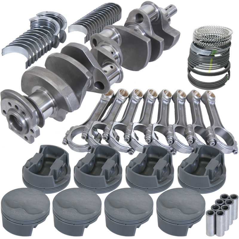 Eagle Chevy 400 3.750in Crank 6.000in I-Beam Rods -5cc Flat Top 4.155in Pistons Rotating Assembly
