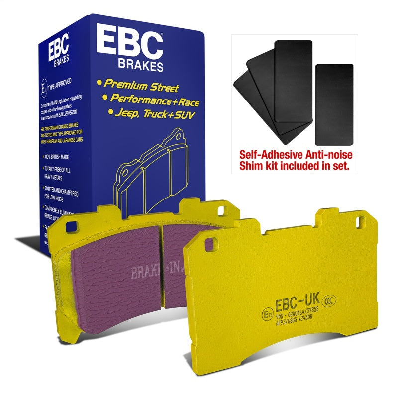 EBC 2023+ Toyota GR Corolla Yellowstuff Front Brake Pads