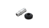 Vibrant 10mm (2/5in) O.D. Aluminum Vacuum Hose Fitting (includes Rubber Grommet)