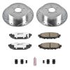 Power Stop 05-09 Subaru Legacy Rear Z26 Street Warrior Brake Kit