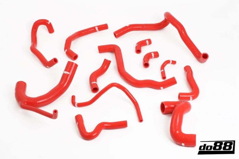 do88 98-02 Audi S4/RS4 2.7L BiTurbo (B5) Radiator Hoses - Red