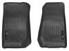 Husky Liners 07-12 Jeep Wrangler WeatherBeater Black Floor Liners