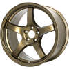 Gram Lights 57CR 19x9.5 +45 5x114.3 Almite Gold Wheel