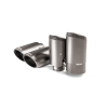 Akrapovic 2018+ Porsche Cayenne V6 (536) Tail Pipe Set (Titanium)