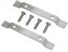 Mustang Sissy Bar Pad Brackets(Pair) with 4 Screws