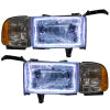 Oracle 94-02 Dodge Ram Pre-Assembled Halo Headlights - White