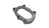Vibrant GT25R / GT28R Discharge Flange with Oval Outlet (5 Bolt) Mild Steel 1/2in Thick