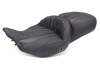 Mustang 23-26 Harley CVO Road Glide Street Glide Heated Deluxe Diamond ST 1pc 2Up Blk w/Bea Thread