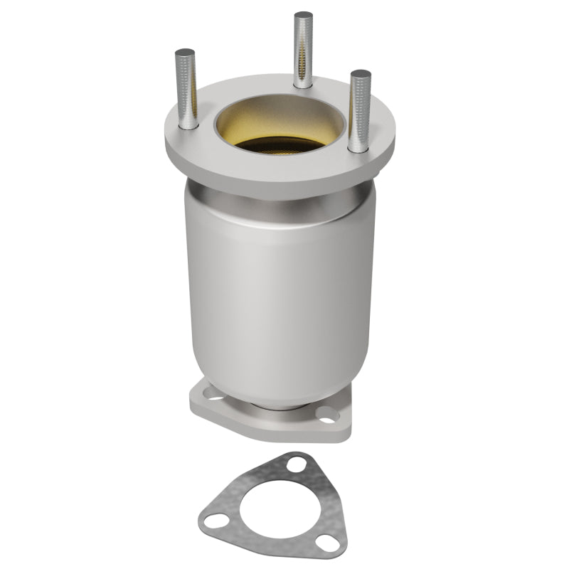 MagnaFlow Direct Fit Catalytic Converter 85-87 Mazda B2000 front 49S