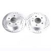 Power Stop 94-04 Ford Mustang Rear Evolution Drilled & Slotted Rotors - Pair