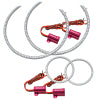 Oracle 11-15 Mini Cooper Countryman LED Headlight Halo Kit - Red