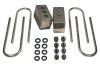 Tuff Country 03-23 Dodge Ram 3500 4wd (w/4in Rear axle) 4in Rear Block & U-Bolt Kit