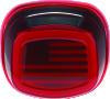 Kuryakyn Freedom Taillight Red Lens With License Light