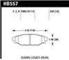 Hawk 08 WRX Rear Performance Ceramic Street Brake Pads
