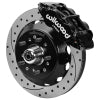 Wilwood Forged 6 Piston Superlite Caliper, GT 48 Vane Spec37 Drilled & Slotted Rotor - 12.88x1.25