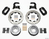 Wilwood Forged Dynalite P/S Rear Kit Drilled Rotor Small Ford 2.66in Offset