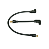 Moroso Harley-Davidson 80-84 FL / 84-99 FXST/FLST / 91-98 FXD Ultra 40 Wire Set - Black