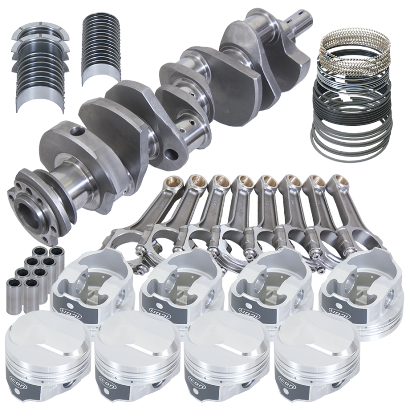 Eagle Chevy 454 4.000in Crank 6.135in I-Beam Rods 38cc Dome 4.280in Pistons Rotating Assembly
