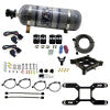 Nitrous Express Dry Quad Stage Billet Crossbar Plate System 100-2000hp (4150Flange) w/12lb Bottle