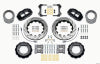 Wilwood Narrow Superlite 4R Front Hat Kit 14.00in Drilled 76-77 Ford Bronco Dana 44 w/Lines