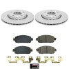 Power Stop 21-24 Nissan Kicks Front Z17 Coated Brake Kit