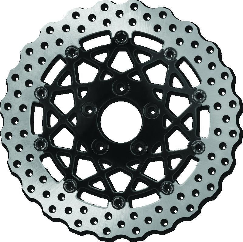 Performance Machine 11.8in X .20 Speedstar Front - Black Ano