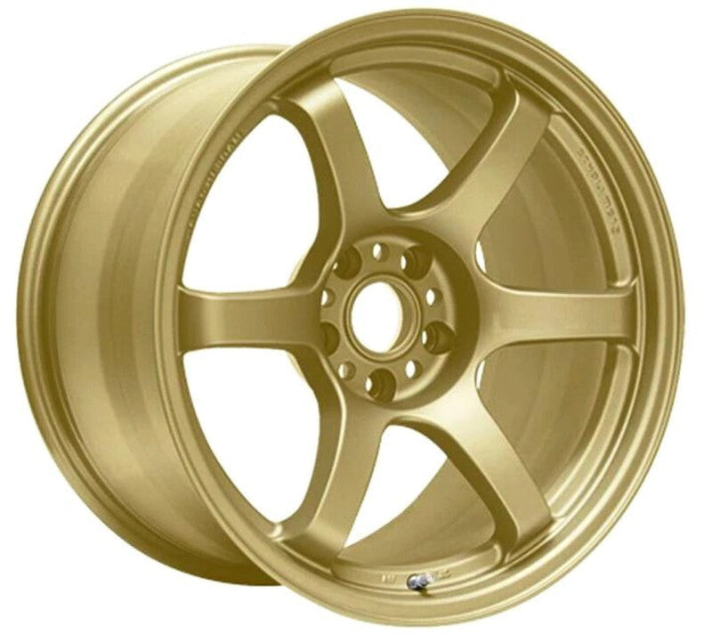 Gram Lights 57DR 19x8.5 +45 5x114.3 E8 Gold Wheel (Minimum Order Qty 20)