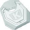 Kuryakyn Lodestar Kickstand Shoe Silver