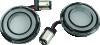 Kuryakyn Tracer L.E.D. Turn Signal Inserts Red/Red Smoke Lens Rear