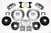 Wilwood Narrow Superlite 4R Rear P-Brk Kit 12.88in Polished Big Ford New Style 2.36in Offset