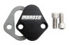 Moroso Chevrolet Big Block/Chrysler 273-440/Ford Fuel Pump Block-Off Plate w/Gaskets - Billet Alum