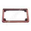 Letric Lighting  14+ Indian Scout  Perfect Plate Light License Plate Frame Black