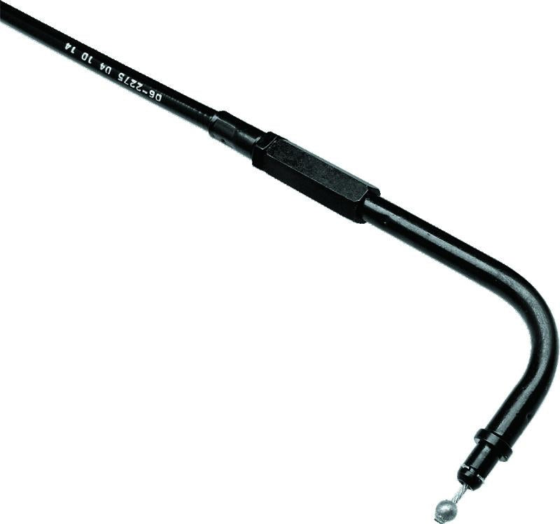Bikers Choice 98-01 FLTR Blackout Throttle Cable Replaces H-D 56327-96 Stock Length