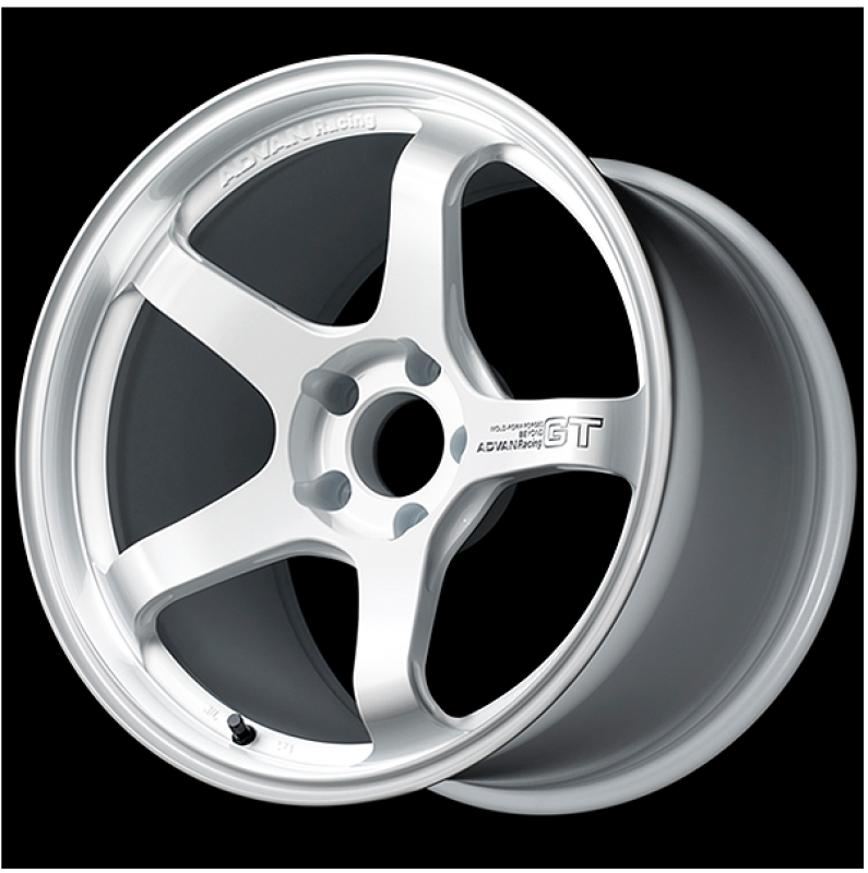 Advan RZII 15x8.0 +35 4x100 Racing Hyper Black and Ring Wheel