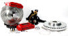 Baer Brakes 82-92 Chevrolet Camaro STD Studs 13in Track4 Front SDZ Brake Kit - Hugger Orange