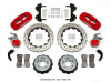 Wilwood AERO4 / MC4 Rear Kit 14.00 Drilled Red Currie Pro-Tour Unit Bearing Floater