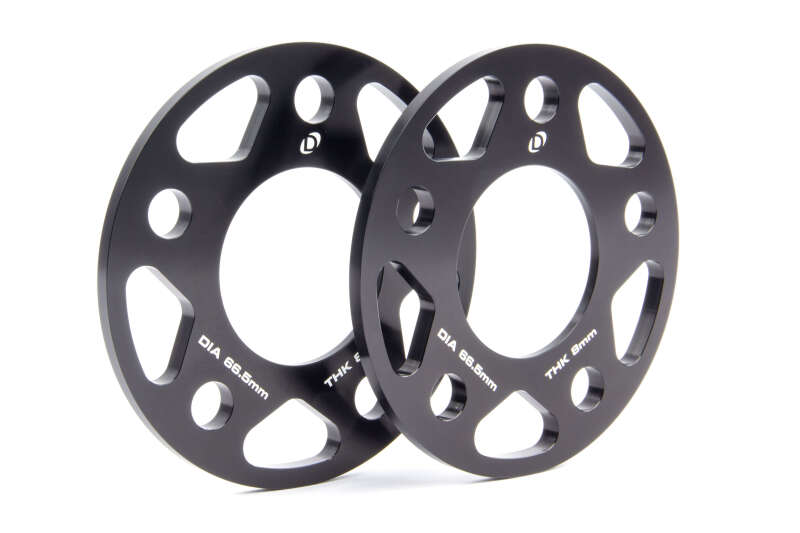 Dinan Wheel Spacers - 5x112 - 66.5mm CB - 8mm Thick (Set of 2)
