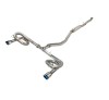 Remark 2022+ Honda Civic Si FE1 Sport Touring (Link Loop) Cat-Back Exhaust w/ Burnt Stainless Tip