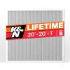 K&N HVAC Filter 20 X 20 X 1 Merv 8