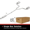 BRExhaust 19-25 Nissan Altima 2.5L Direct-Fit Replacement Exhaust Kit