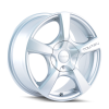 Touren 3190 TR9 16x7 / 4x100/114.3 BP / 42mm Offset / 67.1mm Hub Gloss Hyper Silver Wheel