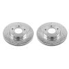Power Stop 03-05 Kia Sedona Front Evolution Drilled & Slotted Rotors - Pair