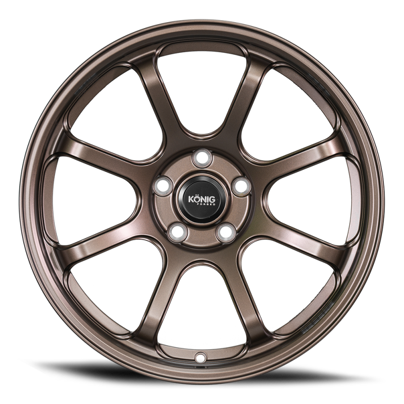 Konig Forged F6SX 18x10 5x120 ET40 Race Bronze Wheel (Knurled Bead)