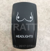 sPOD Headlights Rocker Switch