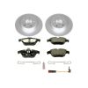 Power Stop 12-15 Mercedes-Benz C250 Rear Euro-Stop Brake Kit
