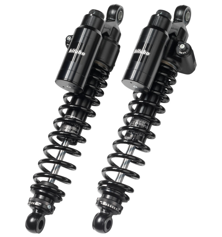 Bitubo WMT2 Twinshocks Adj.: Spring Preload, Reb., Comp., Length 290mm, Piggyback Tank, Dk Edition