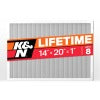 K&N HVAC Filter 14 X 20 X 1 Merv 8