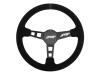 PRP Deep Dish Suede Steering Wheel - Black