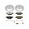 Power Stop 12-15 Mercedes-Benz C250 Rear Euro-Stop Brake Kit