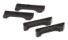 Prothane 68-87 GM Small Block Radiator Isolators - Black